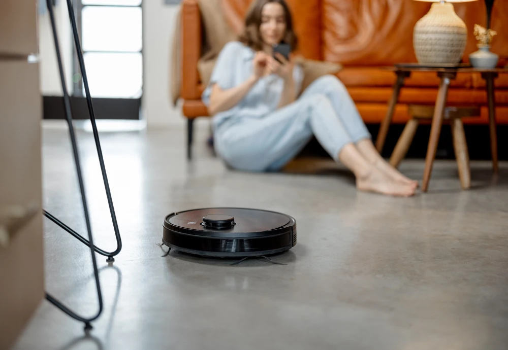 robot vacuum cleaner that empties itself