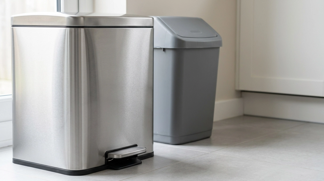 Stainless vs Plastic Trash Cans: Which Is Better?