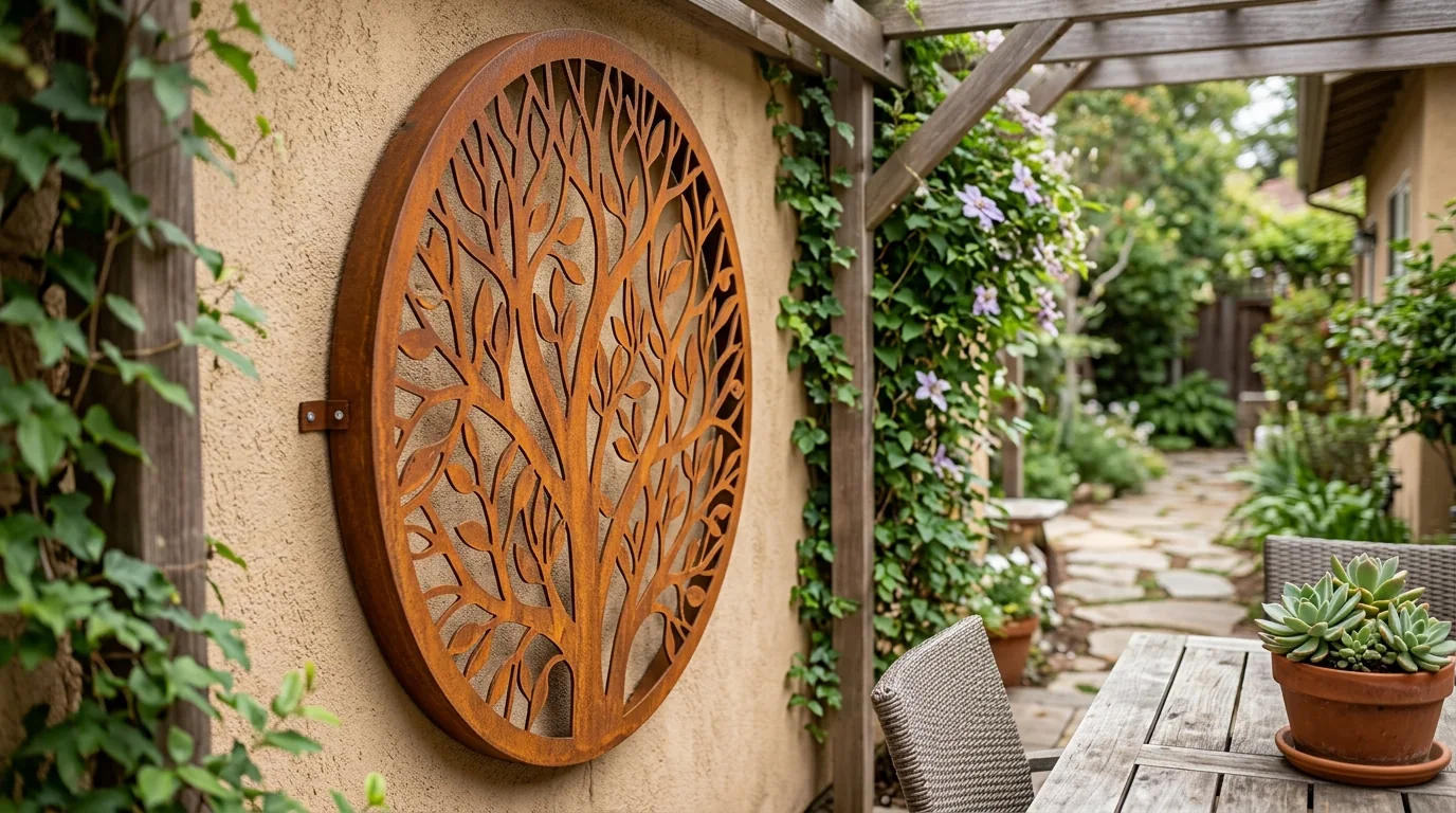 Best Outdoor Metal Wall Art: Materials, Finish, Size