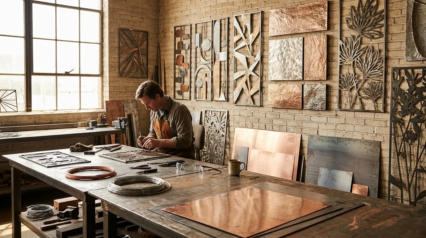 Where to Buy Metal Wall Art: Best Retailers & Makers